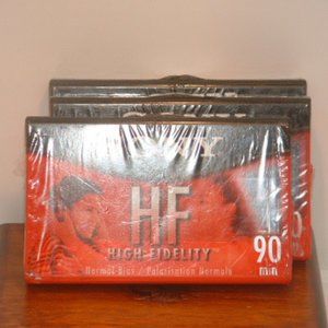 New Sony HF 90 min Cassette Tape (3pk)